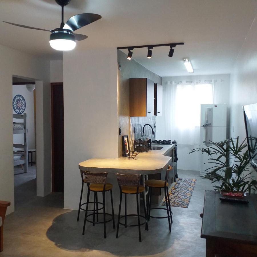 Apartamento Dona Frida Prainha Com Wifi Pe Na Areia Caraguatatuba Exterior foto