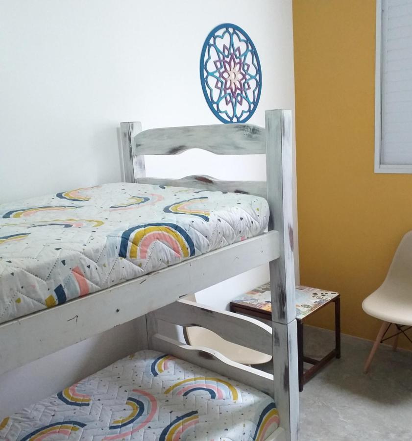Apartamento Dona Frida Prainha Com Wifi Pe Na Areia Caraguatatuba Exterior foto