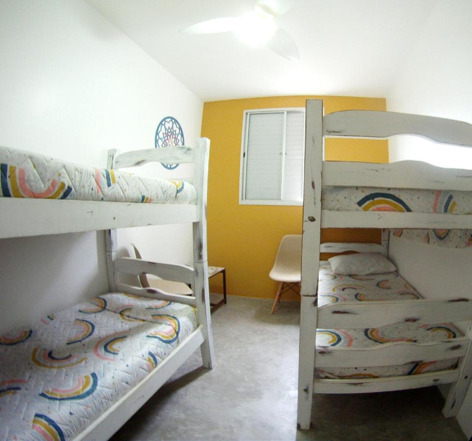 Apartamento Dona Frida Prainha Com Wifi Pe Na Areia Caraguatatuba Exterior foto